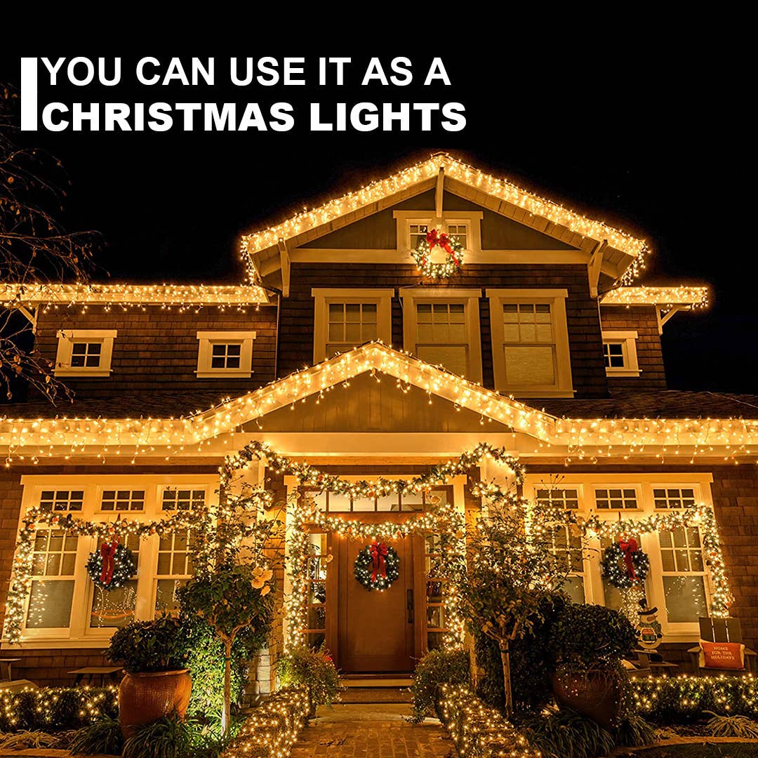 Mtistanbul LTD – wholesale String lights – 240 LED 12 Fringe Brass Curtain (3x2M)6