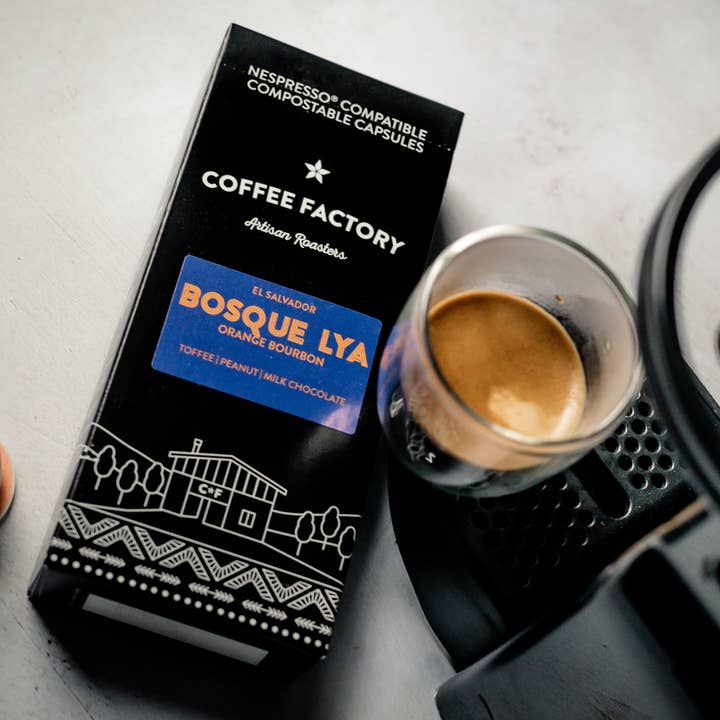 Coffee Factory – Engroshandel Kaffebærer – El Salvador Bosque Lya Komposterbare Nespresso® -pods3