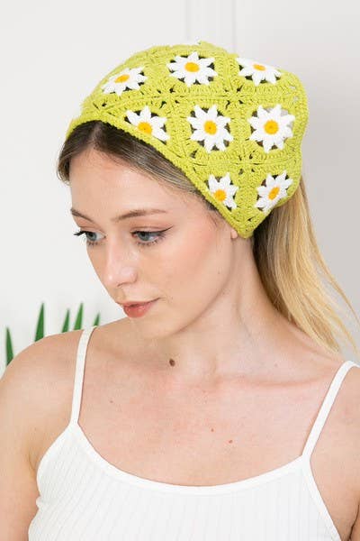 JOSSLYN by wall to wall - Wholesale Fashion Headband - Women's - FLOWER HAIR SCARF HAIR BAND | 40HS0213