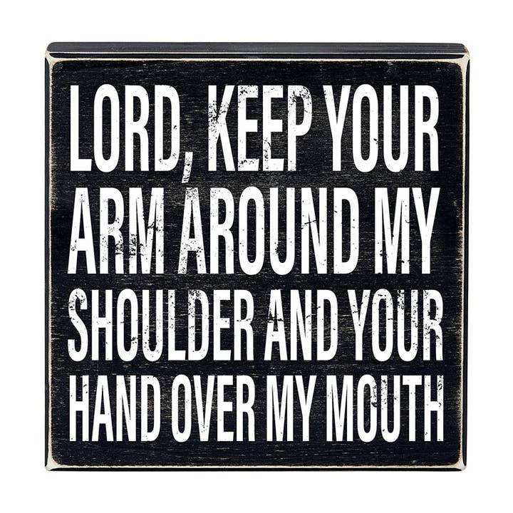 Faithworks by Creative Brands - Wholesale Sign - Box Sign - Lord Keep