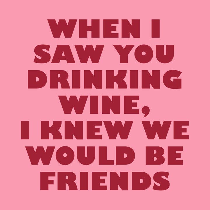 Grappige Feestelijke Cocktailservetten | Wijn Drinken voor wholesale door soiree-sisters