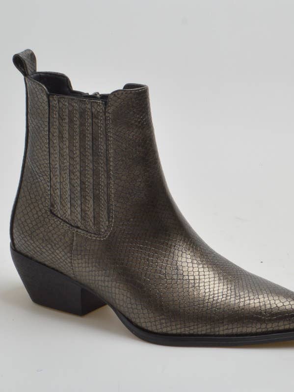 SWEET MAGIC SHOES & BAGS - Wholesale Booties - Women's - CASUAL SYNTHETIC LEATHER ANKLE BOOT0