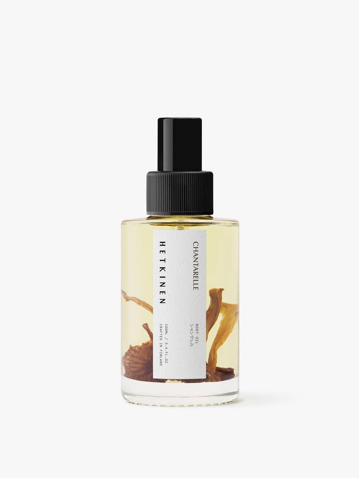 Chantarelle Body Oil 100ml for wholesale by Hetkinen