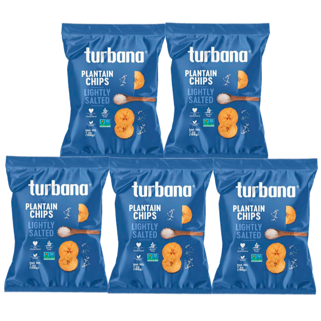 TURBANA - Vente Chips - Turbana Plantain Chips - Salés 7 oz3