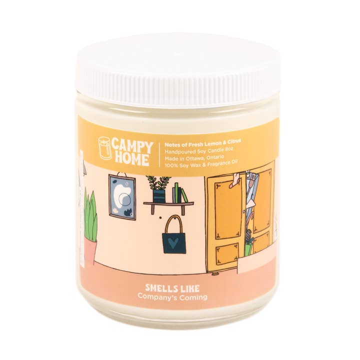 citron- och citrusljus - dekor, ren, gåva för wholesale av Campy Home