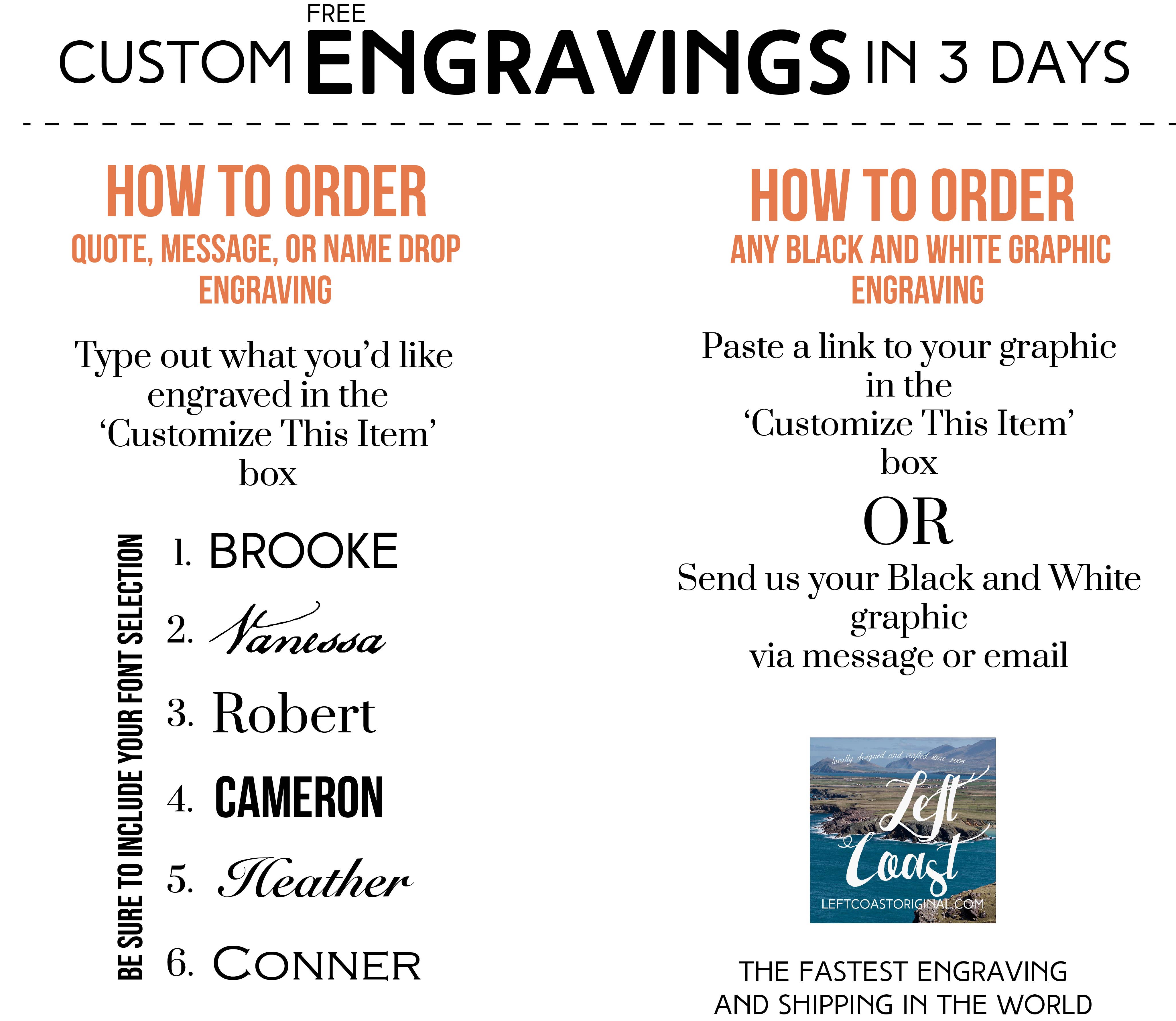 Left Coast Original - Vendita all'ingrosso Diari/agende - Diario personalizzato in pelle invecchiata4