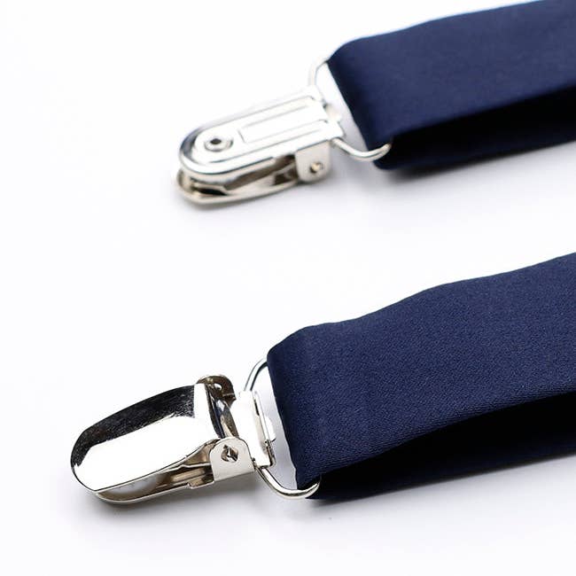 Unipap's - Wholesale Suspenders - Kids - Child Suspenders Blue No. 1 in Polyester "Ernest"2