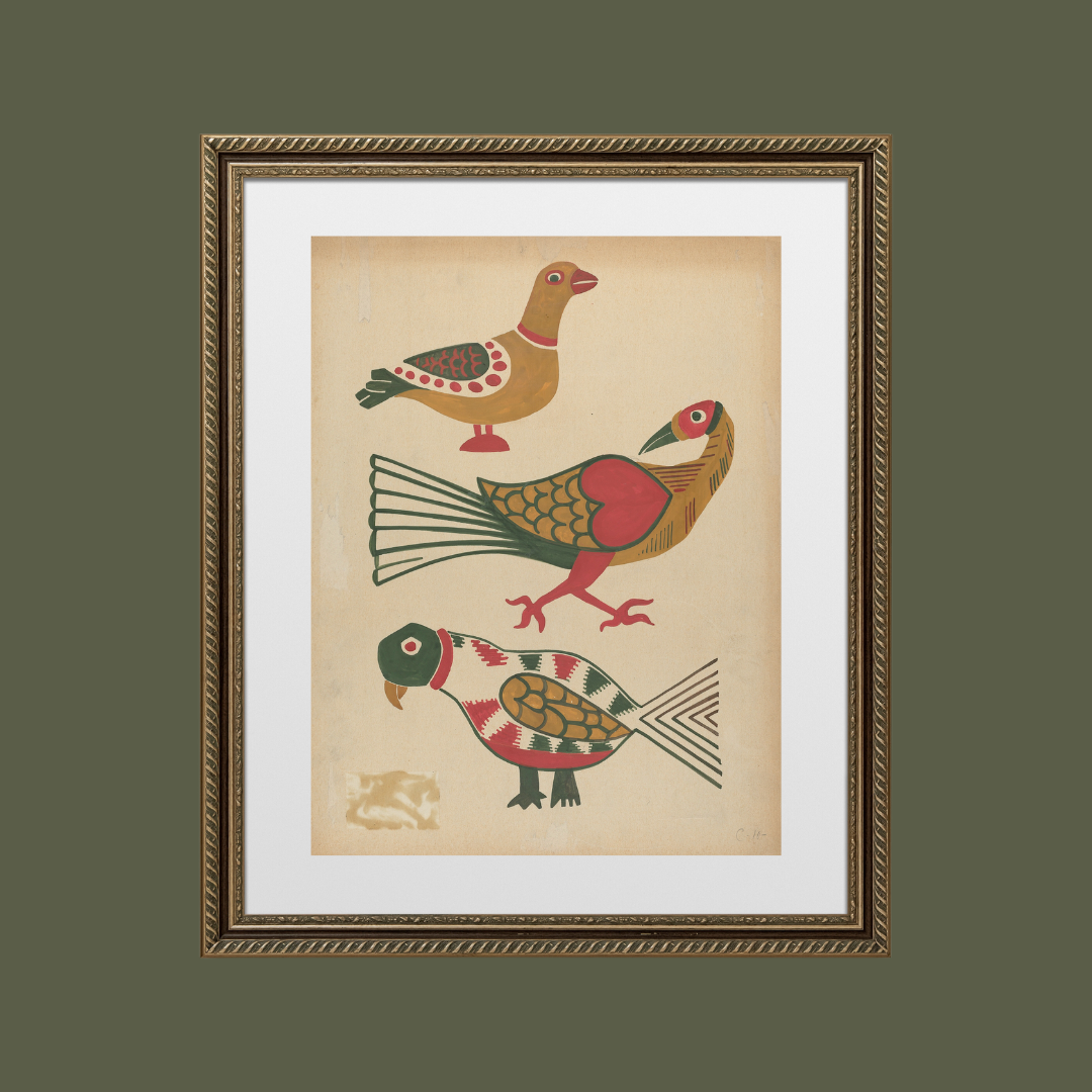 Sea to Skye - Wholesale Art Print - Folk Art I Antique Art Print4