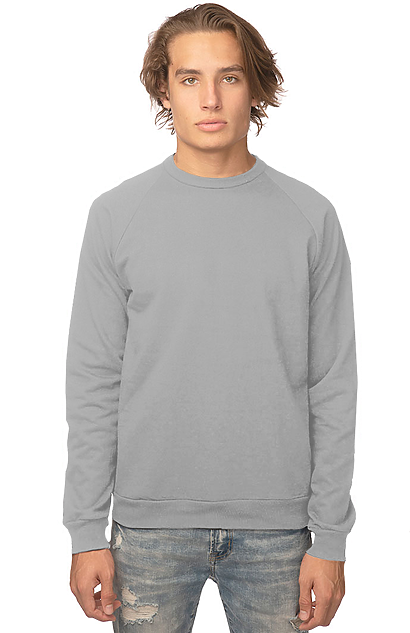 Royal Apparel - Wholesale Sweatshirt - Unisex - Unisex Organic Raglan Crew Neck Sweatshirt11
