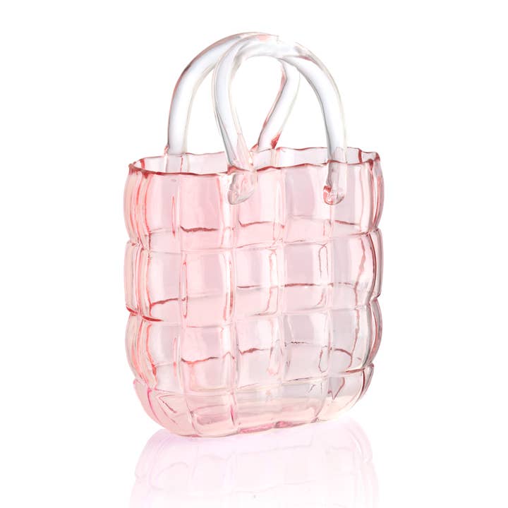 Godinger - Wholesale Vase - Runway Bag Vase - Pink - Valentine's Day