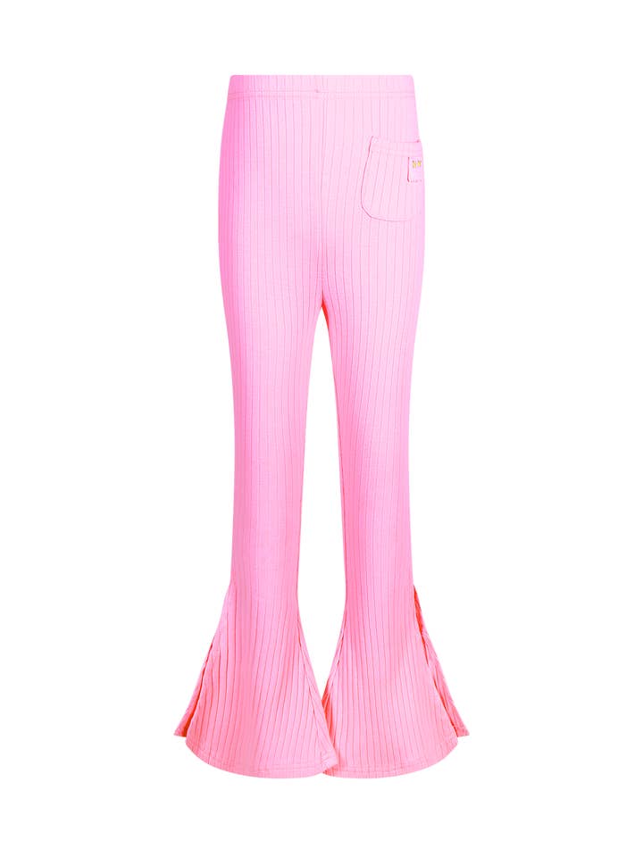 Pink DISCO FLARE LEGGING for wholesale on Faire0