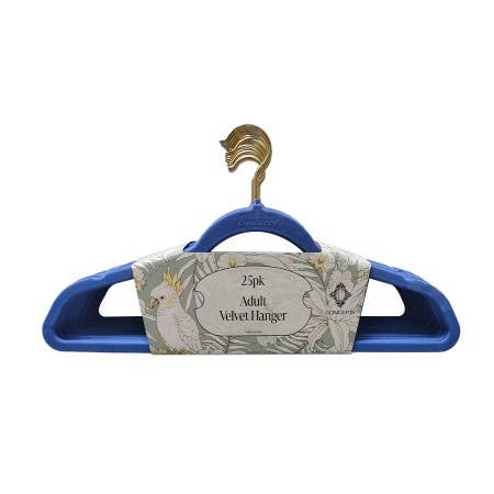 Concepts In Time – Cabides por atacado – Conjunto de 25 Cabides Aveludados para Adultos2