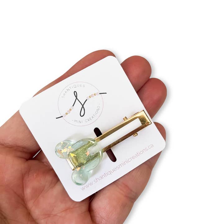 Shantiques Mini Creations - Wholesale Hair Clip - Kids - Lollipop - Alligator Bar Clips3