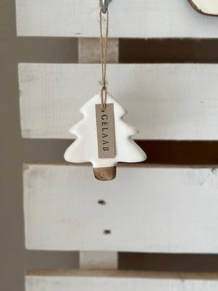 Handmade Ceramic Tree Ornament for wholesale by Gelaab.Ceramic