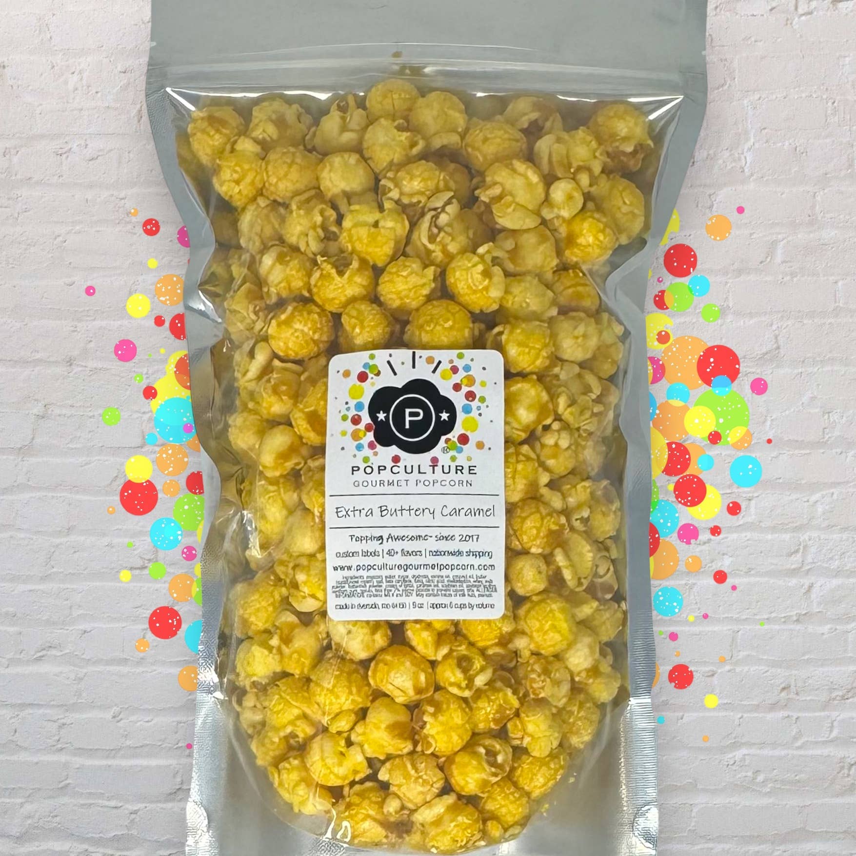 Popculture Gourmet Popcorn - Wholesale Popcorn - Extra Buttery Caramel (EBC)1