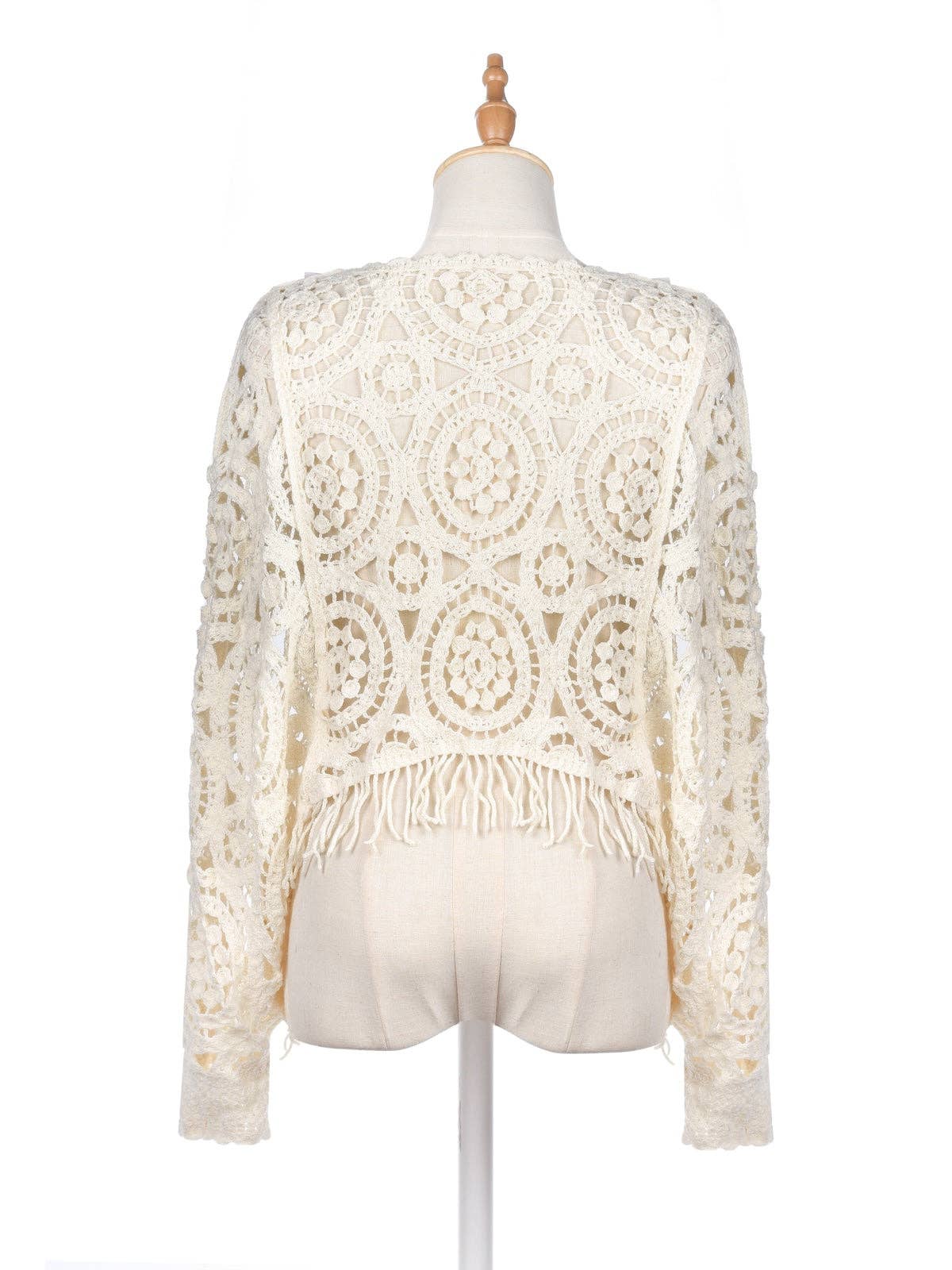 Funkyrel® Atzbranding Limited – Engroshandel Pullover - Dame – Vintage hulstrikket batwing-striktrøje10