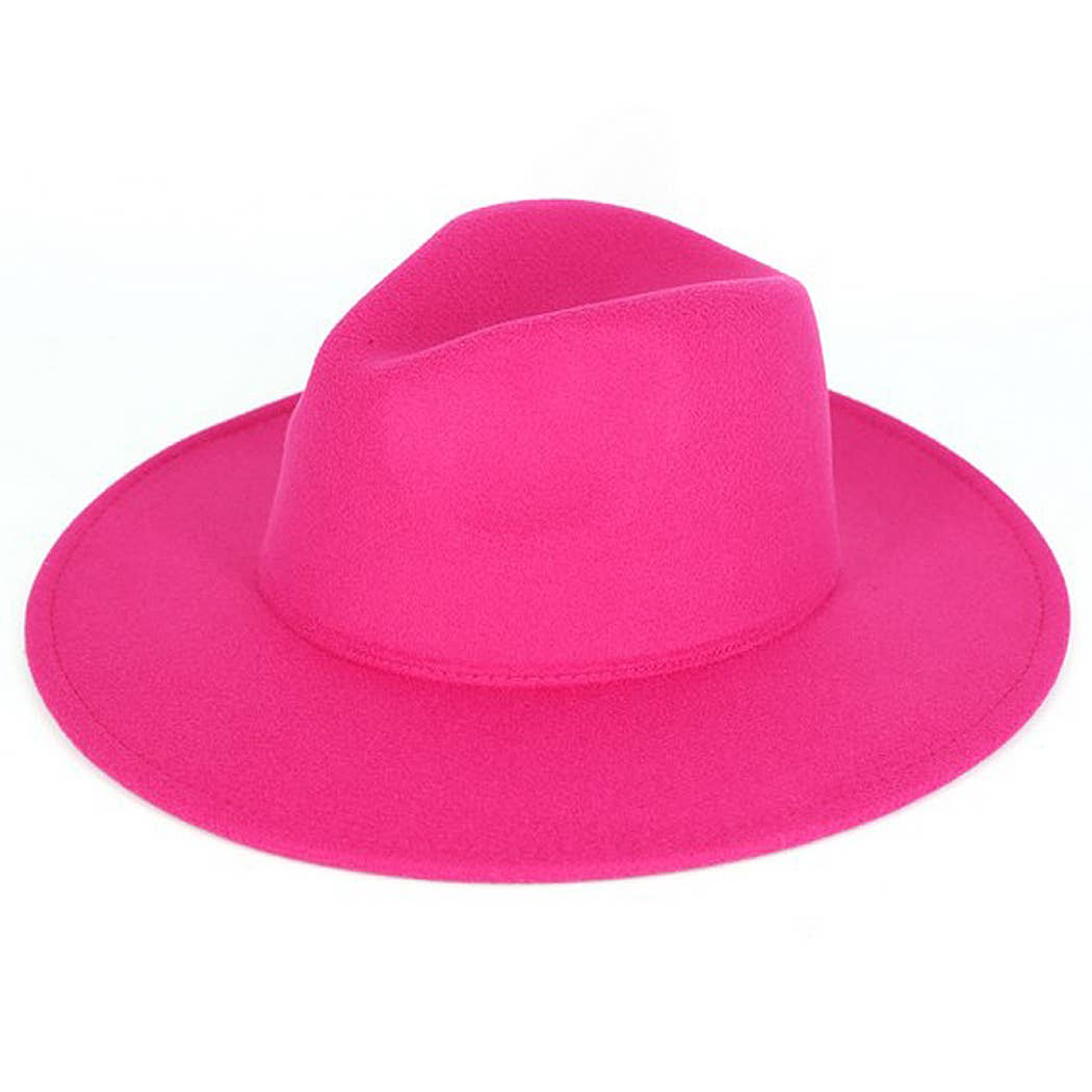 3AM BY H&D ACCESSORIES - Wholesale Fedora - Women's - Solid Panama Hat MH01258