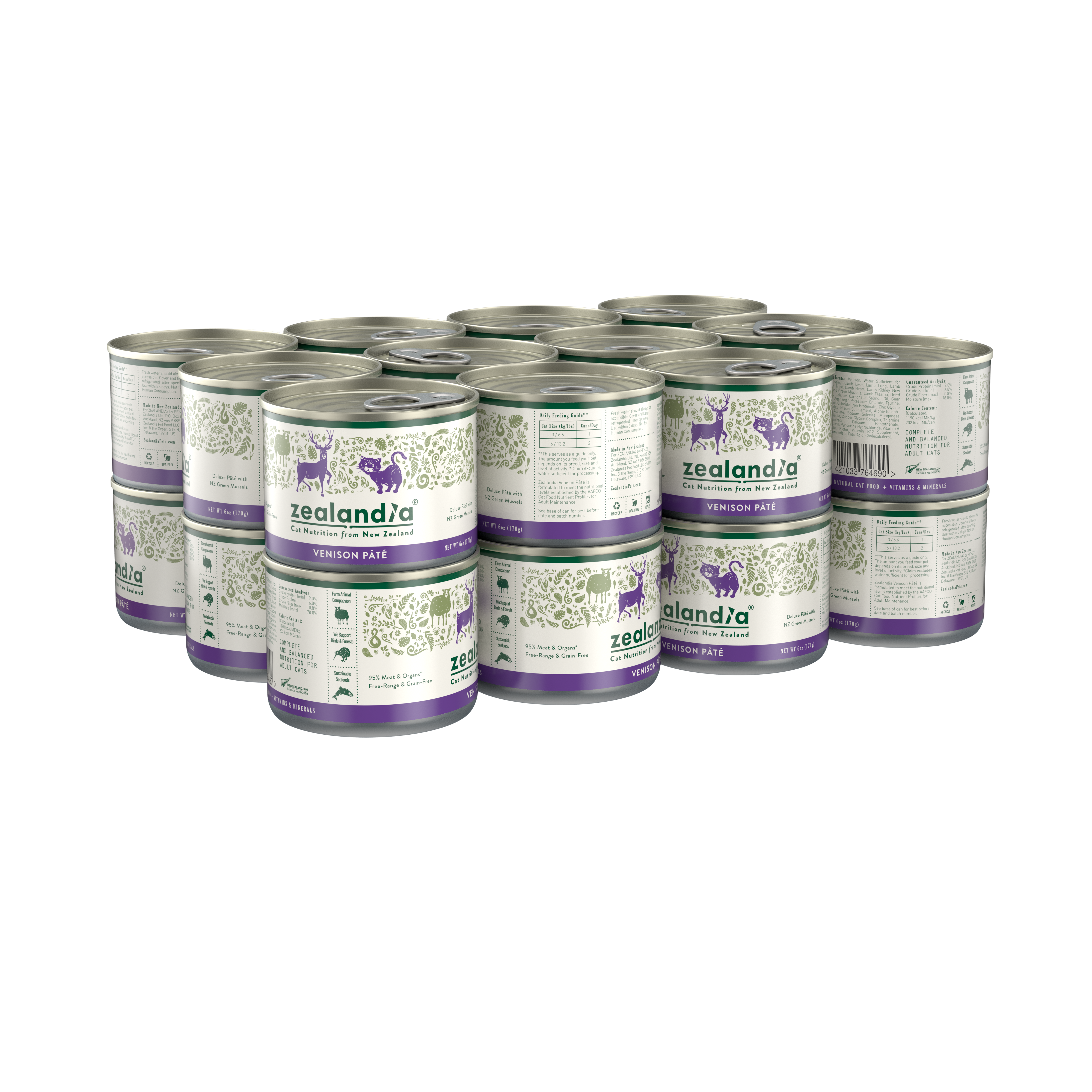 Zealandia - Wholesale Pet Food - Cat - Zealandia Venison Pâté Wet Cat Food7