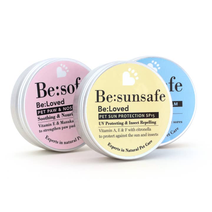 BeLoved, Natural Dog Grooming Products. - Wholesale Pet balm – Dog - Be:Safe: Dog Paw Balm & Dog Nose Balm, all natural4