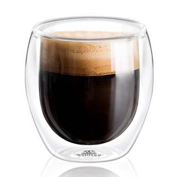 Vaso de doble pared extra grande para café o té de 250 ml para venta al por mayor de Wilmax Europe