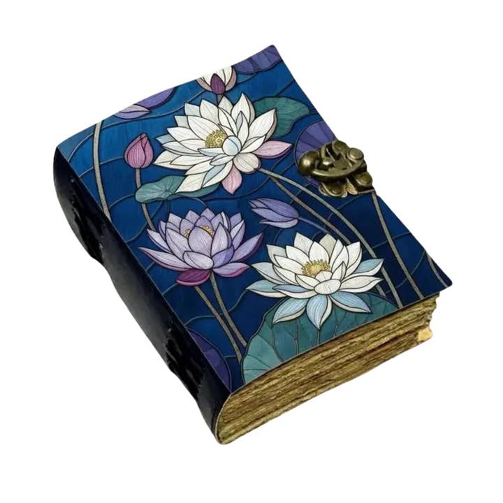 Floral Leather Journal Celtic Gothic Journal Notebook Gift for wholesale by Billion Brothers