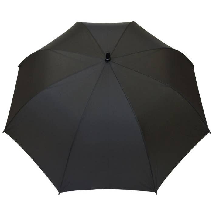 SMATI – Guarda-chuva - Unissexo por atacado – Grande Guarda-chuva de Golfe Sólida Preta Ecológica - PET Reciclado