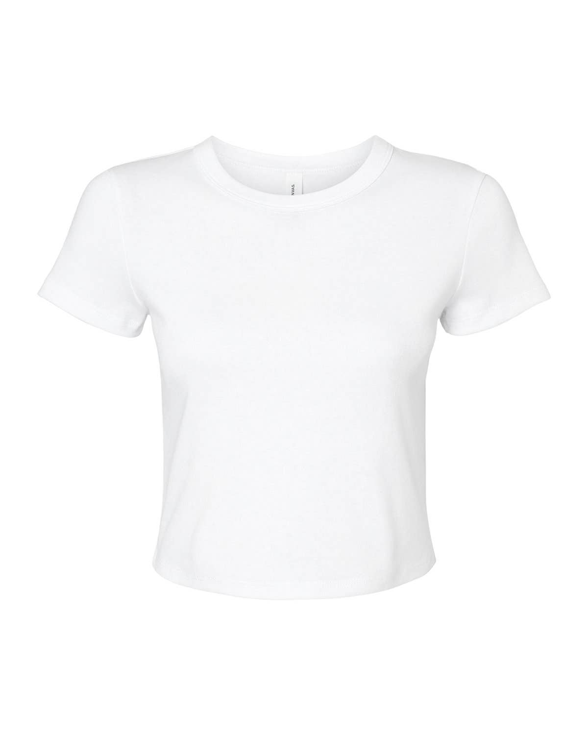 Total Apparel - Wholesale T-Shirt - Women's - Bella Canvas Ladies' Micro Ribbed Baby Tee | Cropped | 101017
