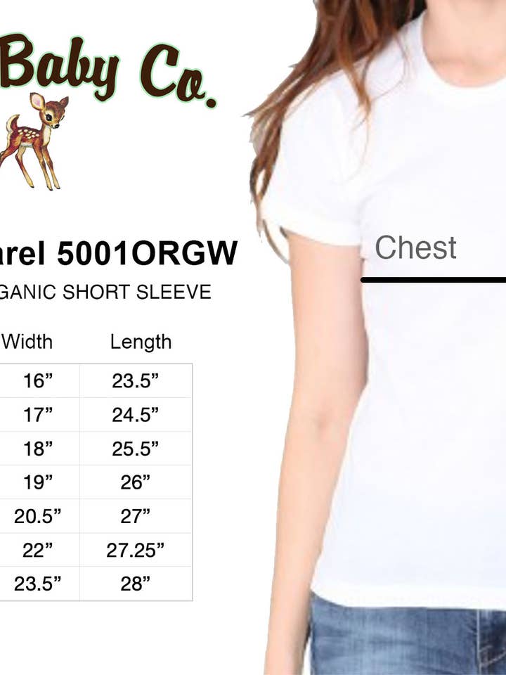 Acme. Baby Co. LLC - Wholesale Screen Printed T-Shirt - Women's - Trailer Trash Organic Women's Shirt4