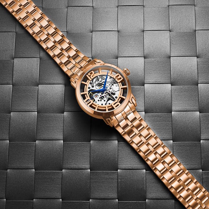 Stuhrling – wholesale Wrist watch – Men's – Winchester 3964 Automatic 42 mm Skeleton