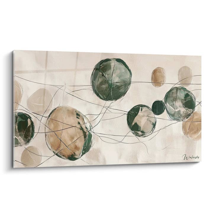 Tabla Equilibrio Orgánico - Edición Artística Abstracta para venta al por mayor de Walensky