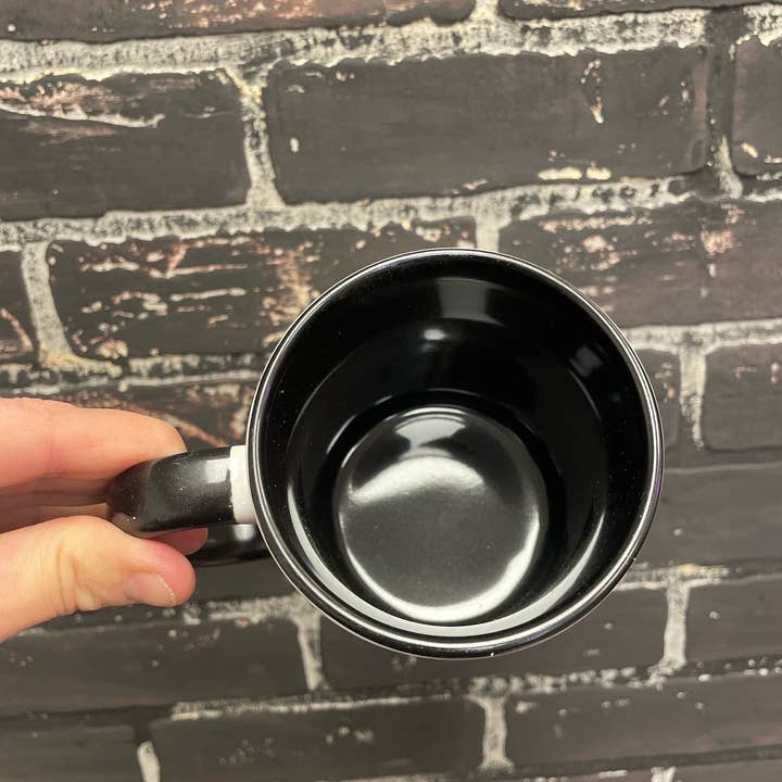 Three Black Cats Inc. – wholesale Kaffekoppar – Kaffe eftersom crack kommer att knulla dig, Dubbelsidig 15oz diskmaskinsäker kaffemugg