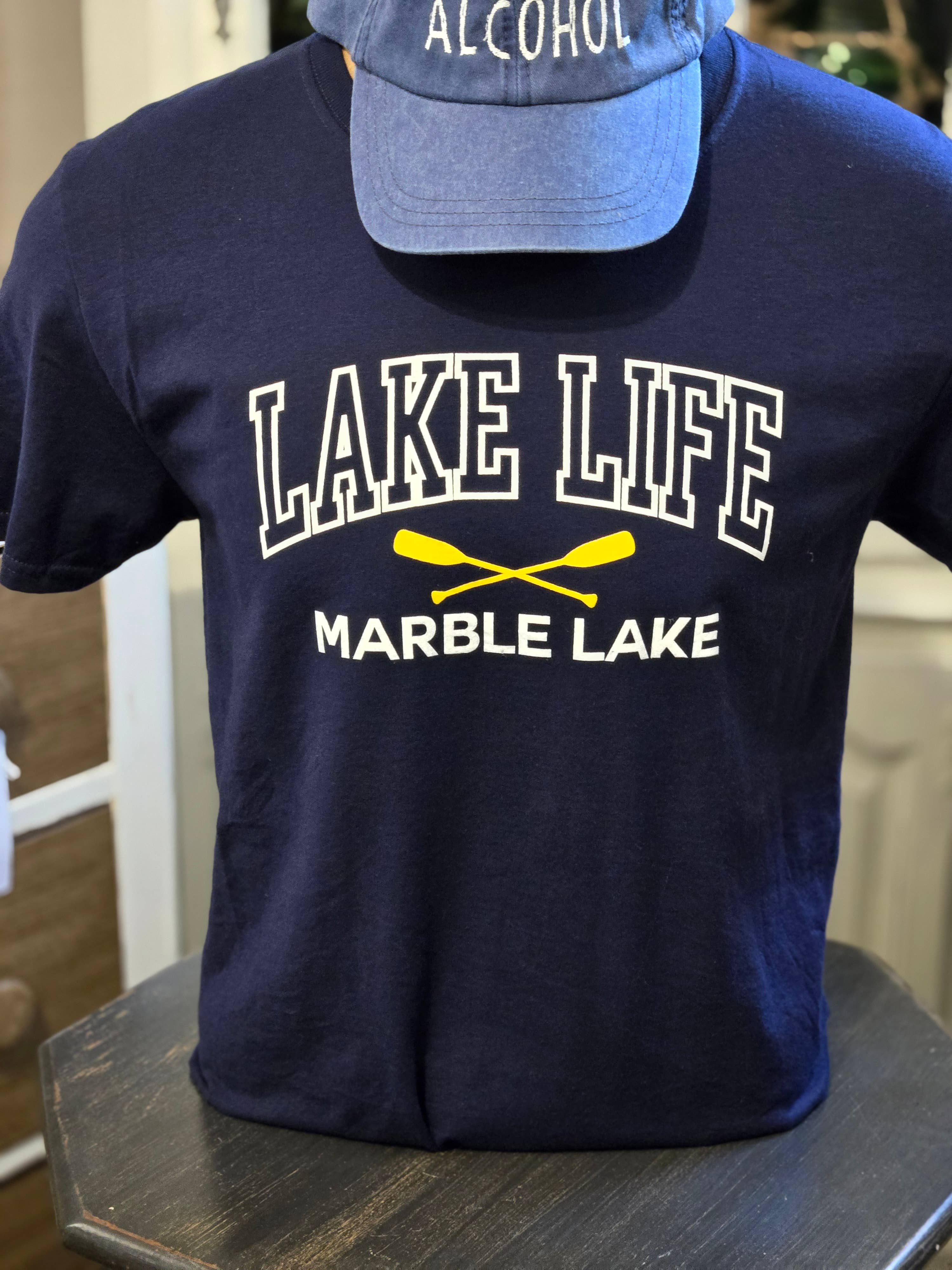 Lake It To The Limit and Possibili-Tees Apparel - Wholesale Screen Printed T-Shirt - Unisex - Lake Life /Oars  - CUSTOM NAME DROP!2