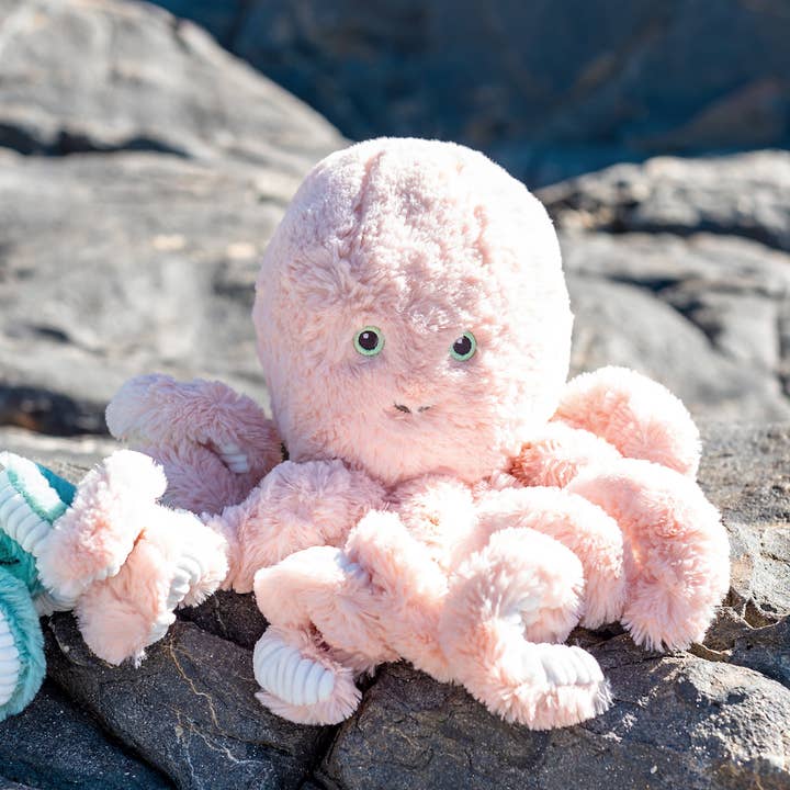 OB Designs - Wholesale Stuffed/Plush Toy - Kids & Baby - Cove Octopus Pink Soft Toy 15"/38cm3
