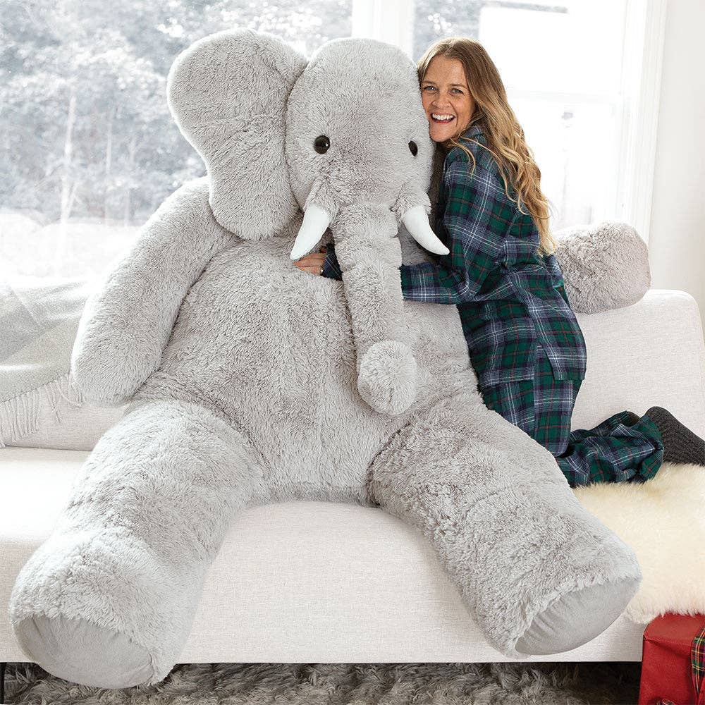 Vermont Teddy Bear - Wholesale Stuffed/Plush Toy - Kids & Baby - 6 Ft. Giant Cuddle Elephant0