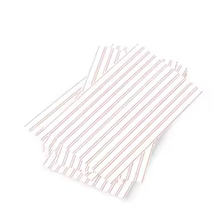 Josi James - Wholesale Disposable Napkin - Red Farmhouse Striped Napkins0