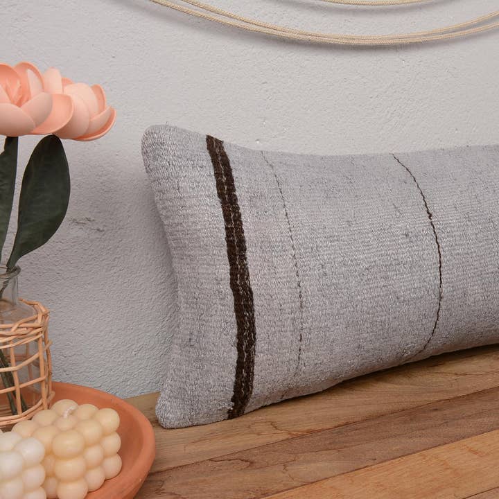 Turkisk vintage kilim kuddfodral 12x24 för soffa för wholesale av Kilim Pillow Decors