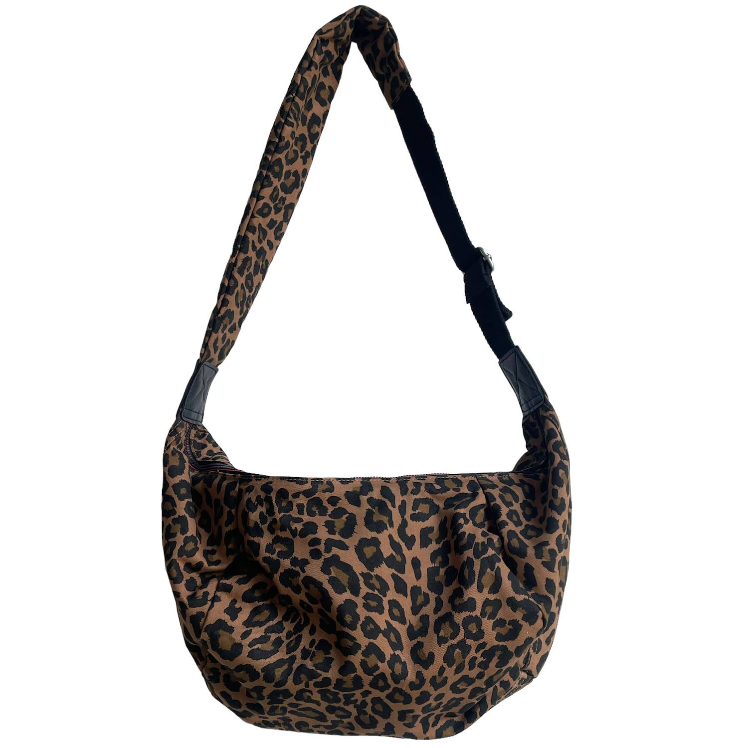 Sixton London – wholesale Crossbody bag – Women's – Brixton cross body sling bag - brown leopard print - large5