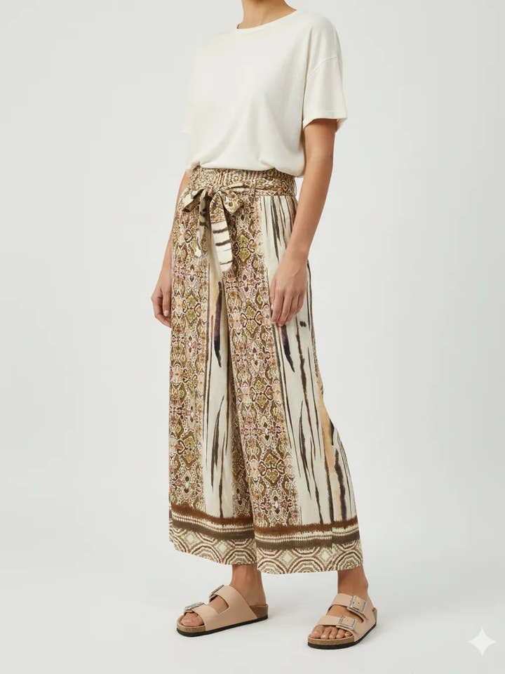 Double printed pants @1105_doubleprints for wholesale by Mimi & Gogo