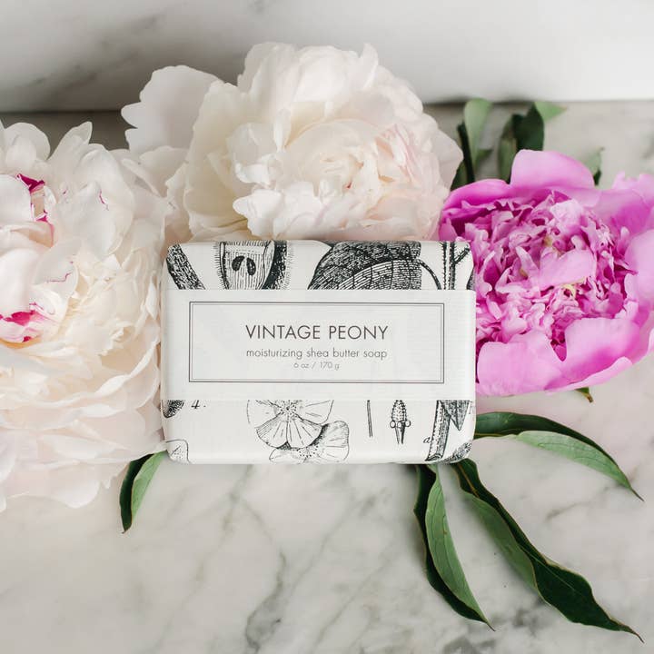 Formulary 55 - Wholesale Bar Soap - Vintage Peony Shea Butter Soap - Bath Bar6