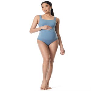 Factory Wholesale Plus Size Maternity Swimwear, 2 PCS DOT