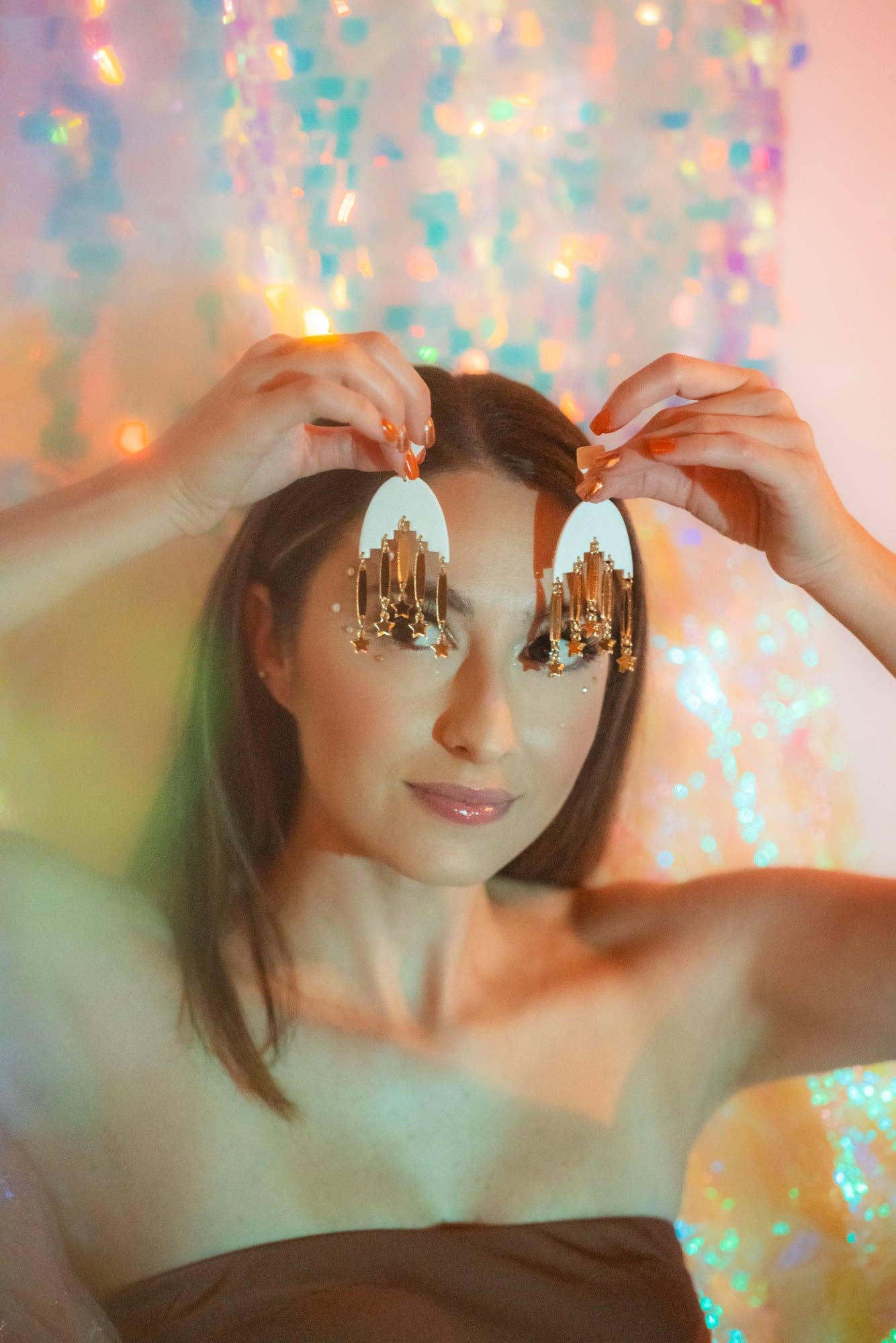 LUNA & SAYA - Wholesale Dangle Earrings - Estrella Dangles5