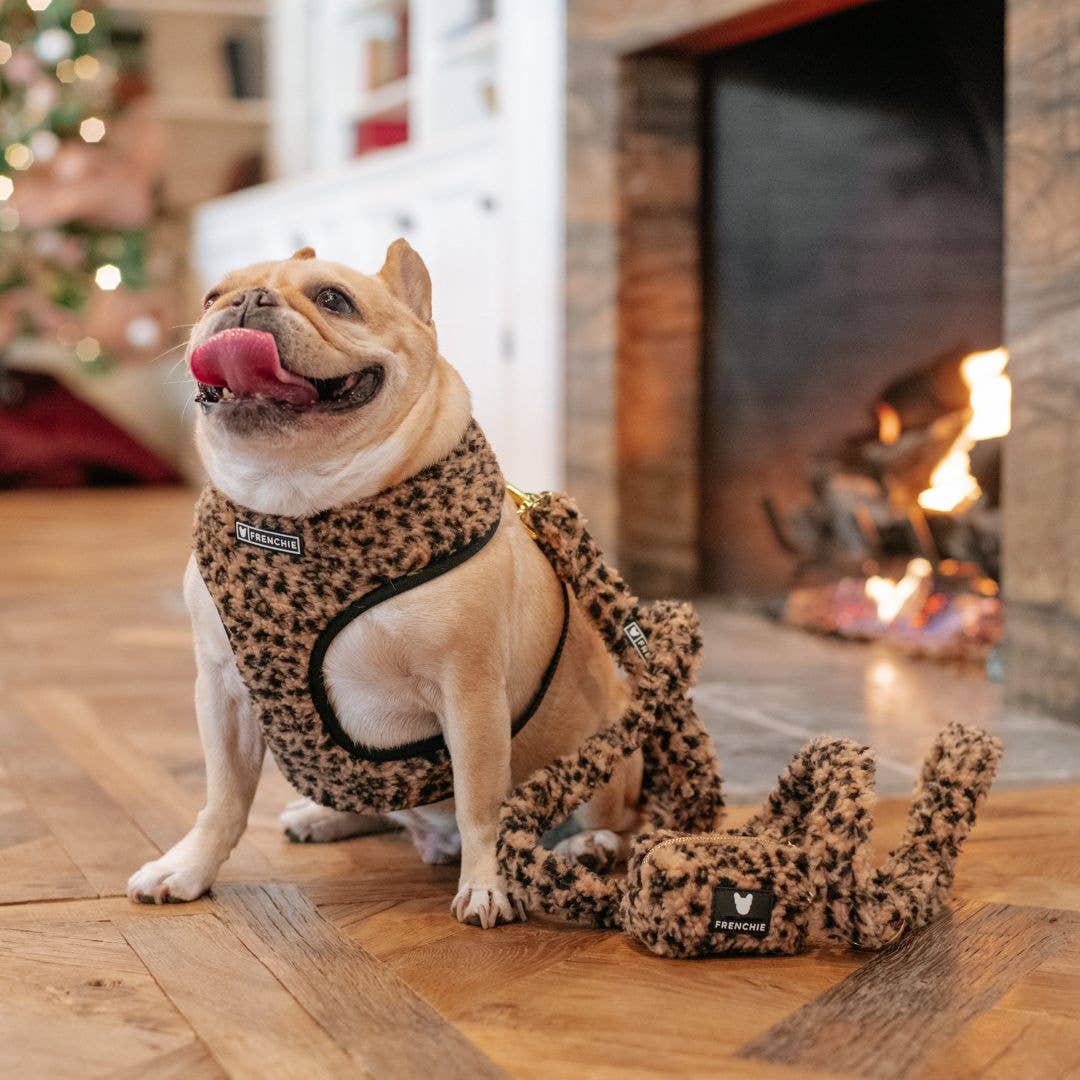 Frenchie – Arnês – Cão por atacado – Arnês Reversível Frenchie Duo - Teddy Leopard7