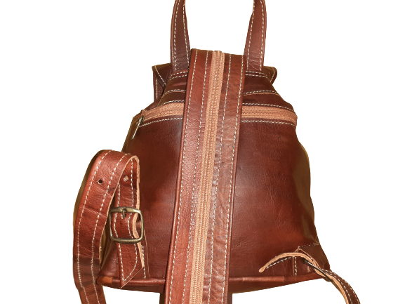 Hecho a mano - Wholesale Backpack - Women's - Fez backpack, double pocket, small zipper, sun1