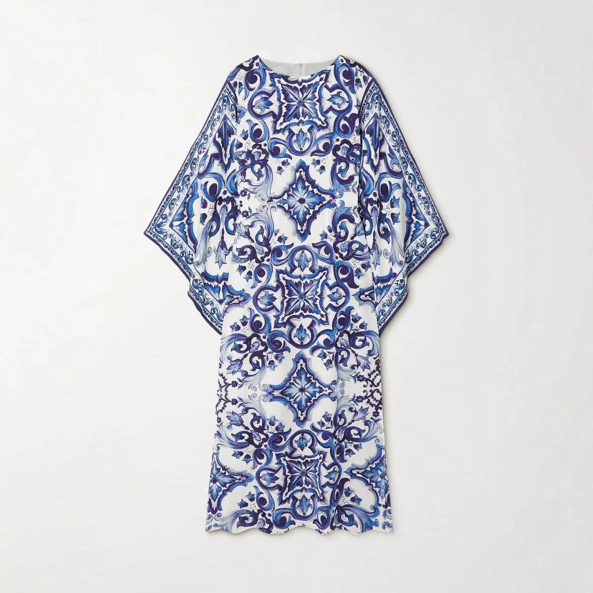 Featured Chinoiserie Chic 2025 EuropeanStyle Maxi Dress for wholesale on Faire10