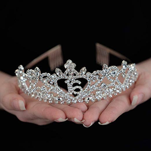 Ella Celebration - Wholesale Tiara - Women's - Sweet 16 Tiara - Heart5