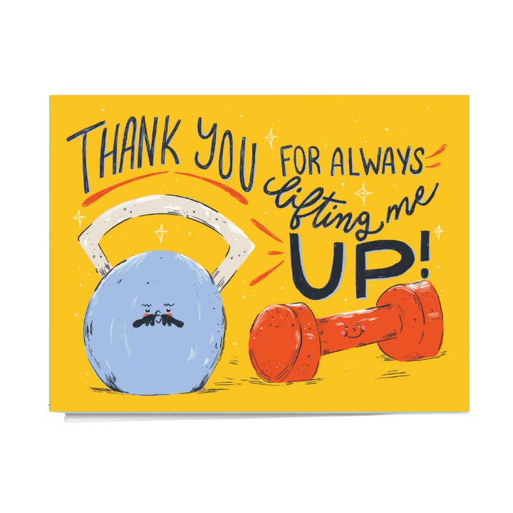 Paper Protégé - Wholesale Thank You Card - Thank you for lifting me up0