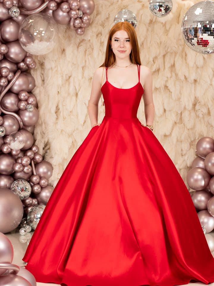 Elise Red (39) FORWARD ORDERS for wholesale by Ruby Prom