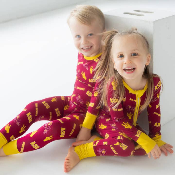 Tailgate Tikes - Wholesale Jumpsuit - Baby - Arizona State Sun Devils Zippy One-Piece1
