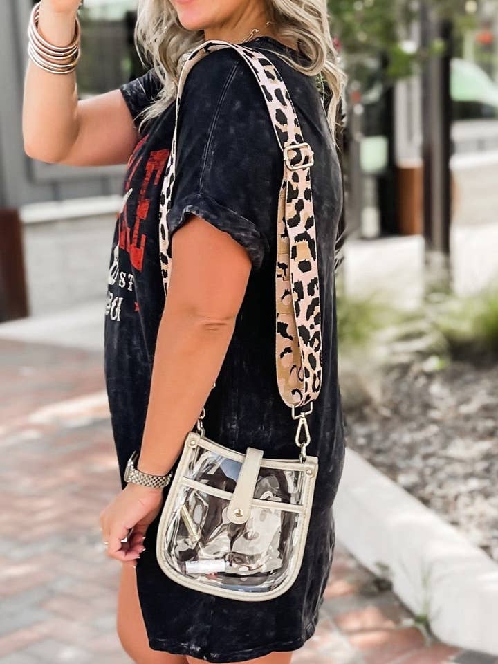 Kompakt Clear Courier | Välj din rem för wholesale av Poppy Lee Lane