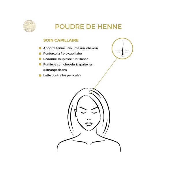 Saadhia – Großhandel Haarfärbemittel – Henna-Pulver 100 g